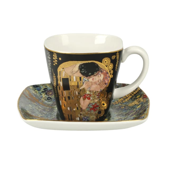 Кофейная пара Goebel Klimt Поцелуй