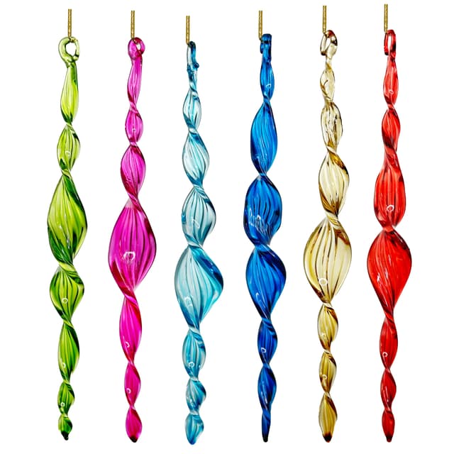 Ёлочная игрушка Сосулька Shi-Shi в ассортименте