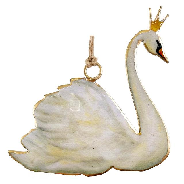 Ёлочная игрушка Лебедь Shi-Shi