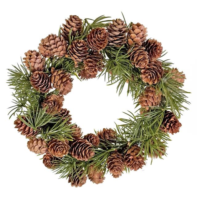 Венок еловый с шишками Shi-Shi