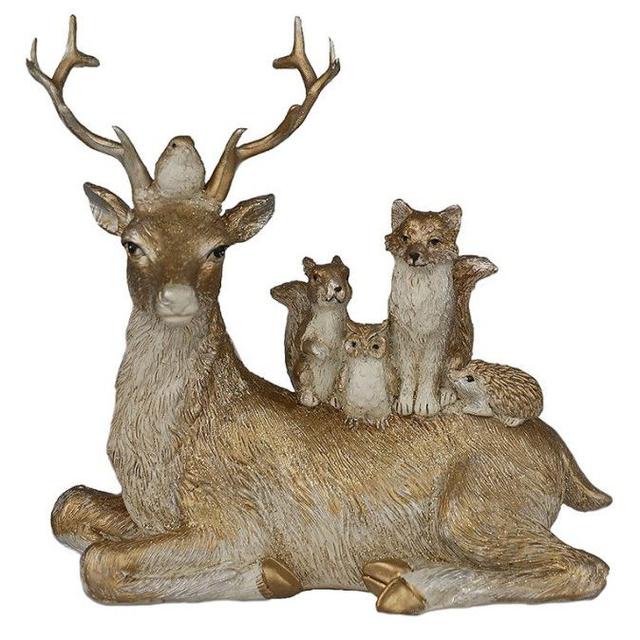 Сувенир Олень с друзьями