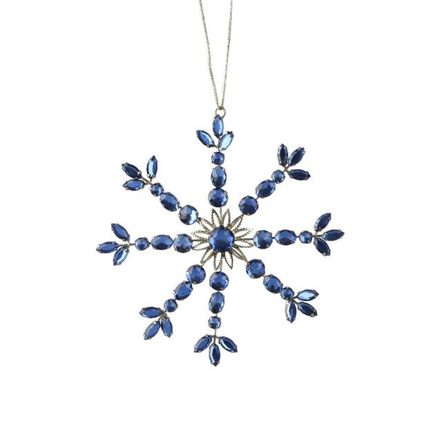 Ёлочная игрушка Снежинка Kaemingk