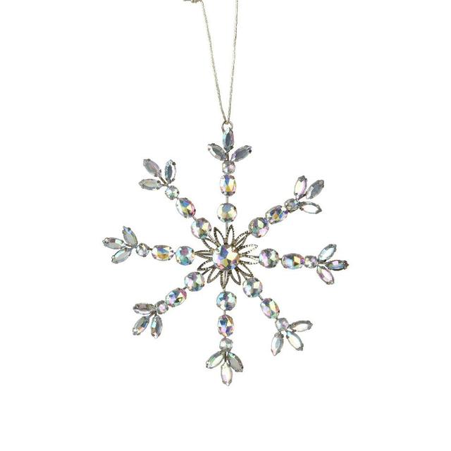 Ёлочная игрушка Снежинка Kaemingk