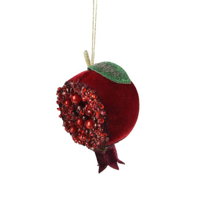 Ёлочная игрушка Гранат Kaemingk
