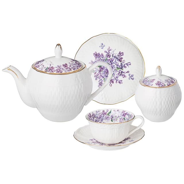Сервиз чайный Lilac, 6 персон