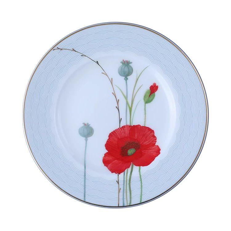Тарелка десертная ИФЗ Маки 20 см | Фото 1