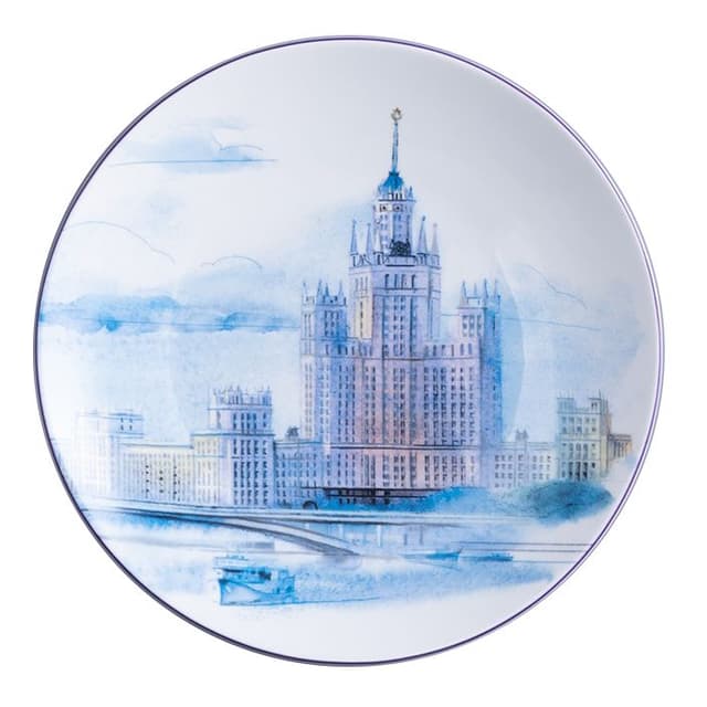 Тарелка декоративная ИФЗ Сталинская Москва