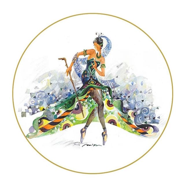 Тарелка декоративная ИФЗ Фея Карабос