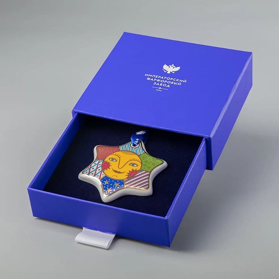 Ёлочная игрушка ИФЗ Звёздочка Колядки | Фото 2