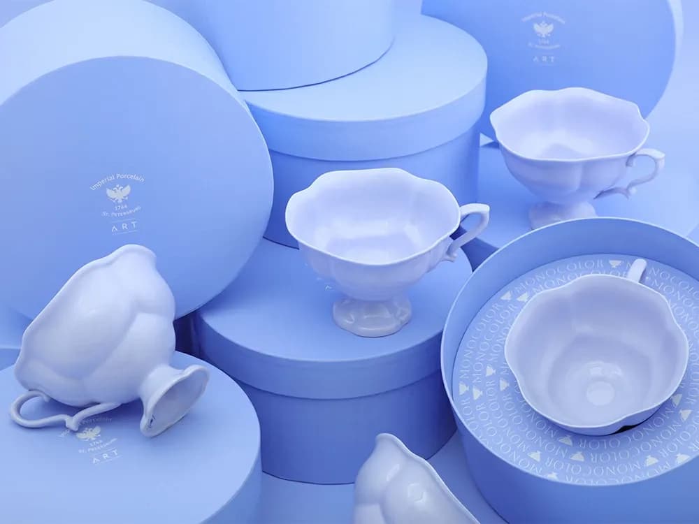 Чашка ИФЗ Моноколор Лавандовый | Фото 2