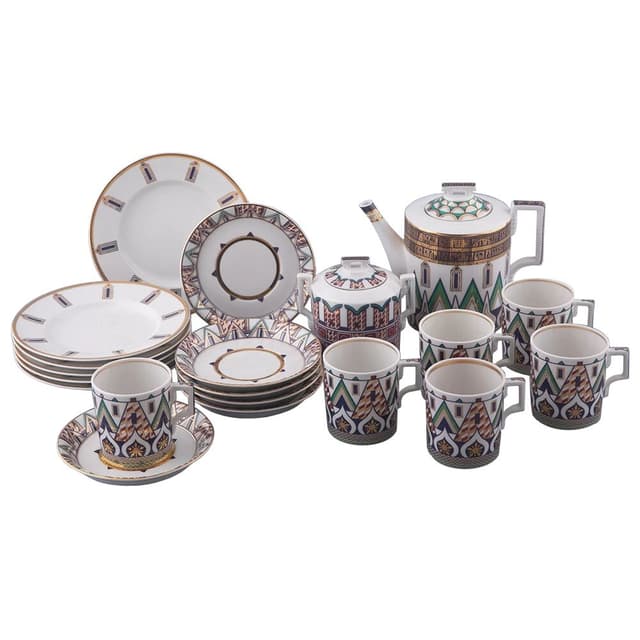 Чайный сервиз ИФЗ Великая Русь, 6 персон