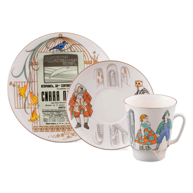 Набор кофейный ИФЗ Синяя птица