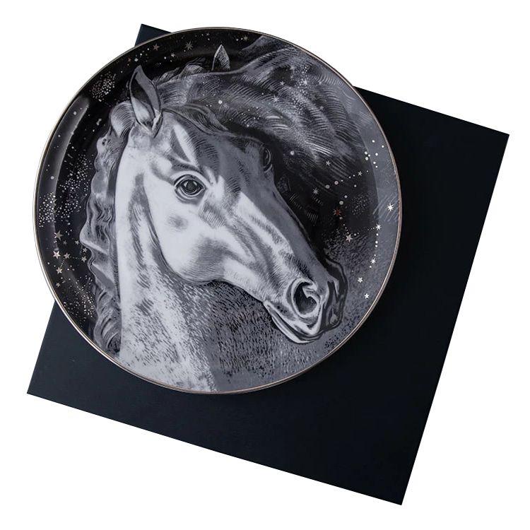 Декоративная тарелка ИФЗ Чёрный мустанг | Фото 2