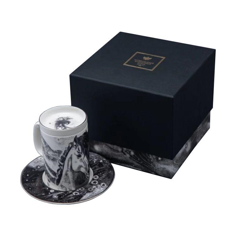 Бокал с блюдцем ИФЗ Чёрный мустанг | Фото 2