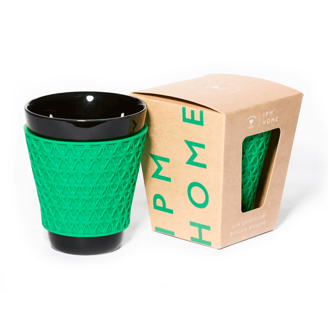 Стакан с силиконовым держателем ИФЗ Green net