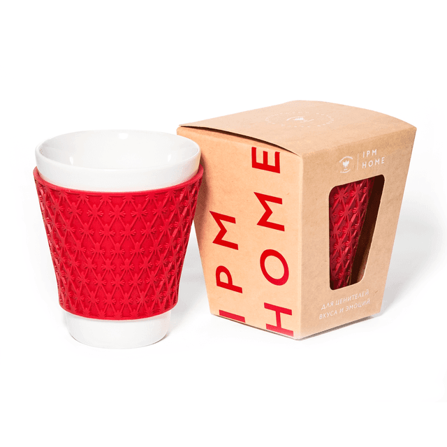 Стакан с силиконовым держателем ИФЗ Red net
