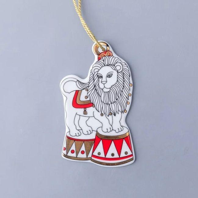 Ёлочная игрушка ИФЗ Лев Гранд цирк | Фото 1