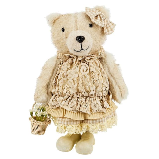 Скульптура Медведица с бабочкой