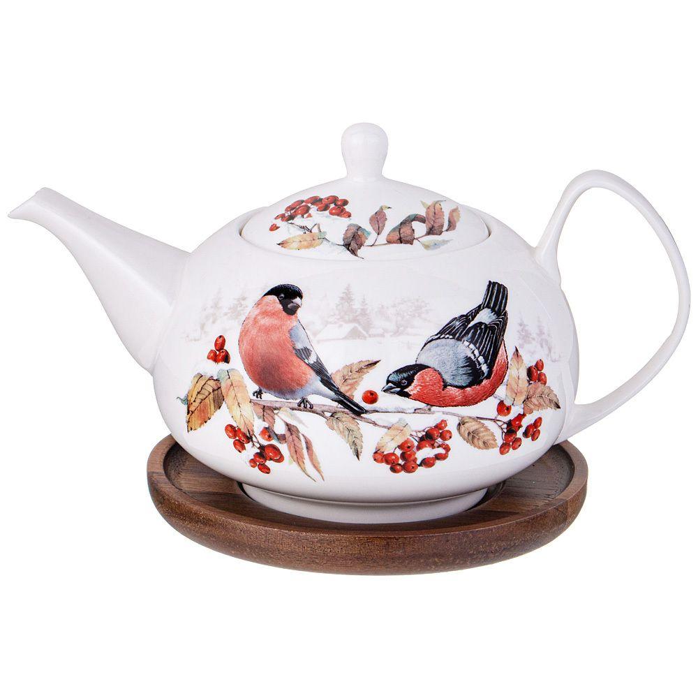 Чайник Снегири, 930 мл | Фото 1