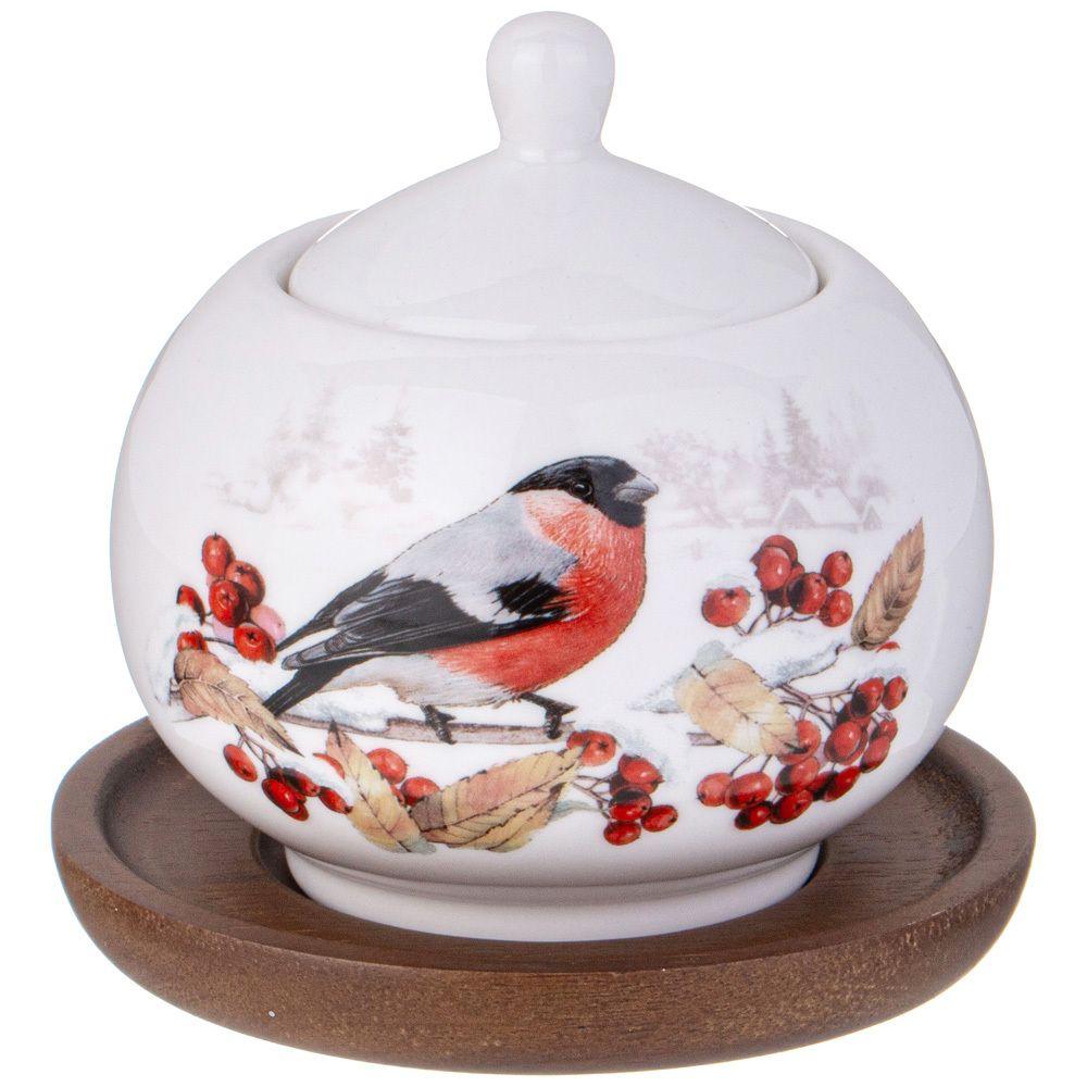 Сахарница Снегири, 380 мл | Фото 1