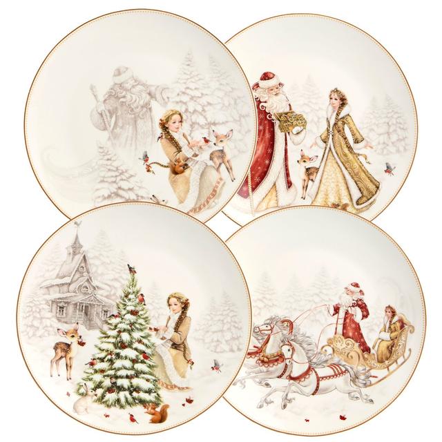 Набор тарелок Морозко, 20.5 см