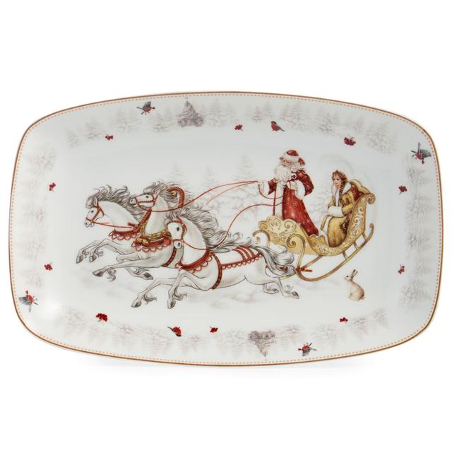 Блюдо сервировочное Морозко, 25 см