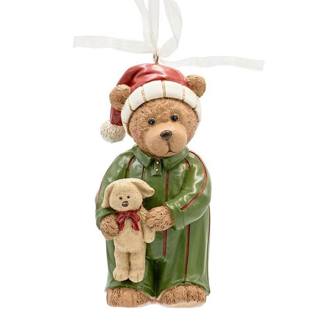 Ёлочная игрушка Мишка в пижаме