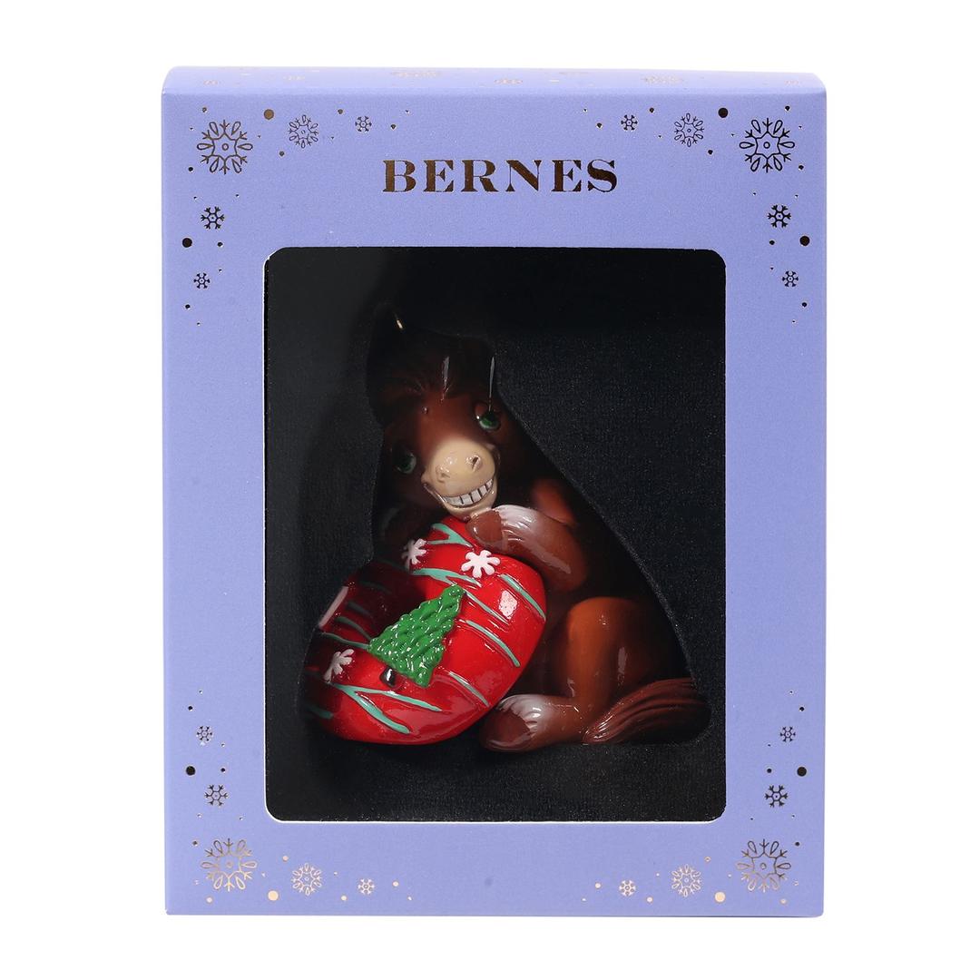 Ёлочная игрушка Лошадка Эва Bernes | Фото 3