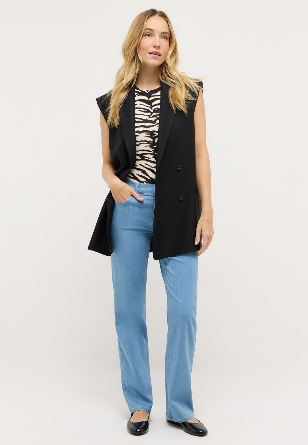 Женские прямые джинсы Lara Angels | Фото 6