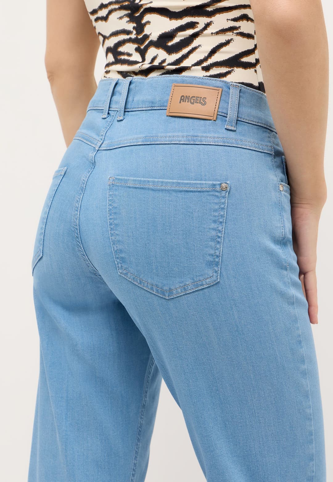 Женские прямые джинсы Lara Angels | Фото 5