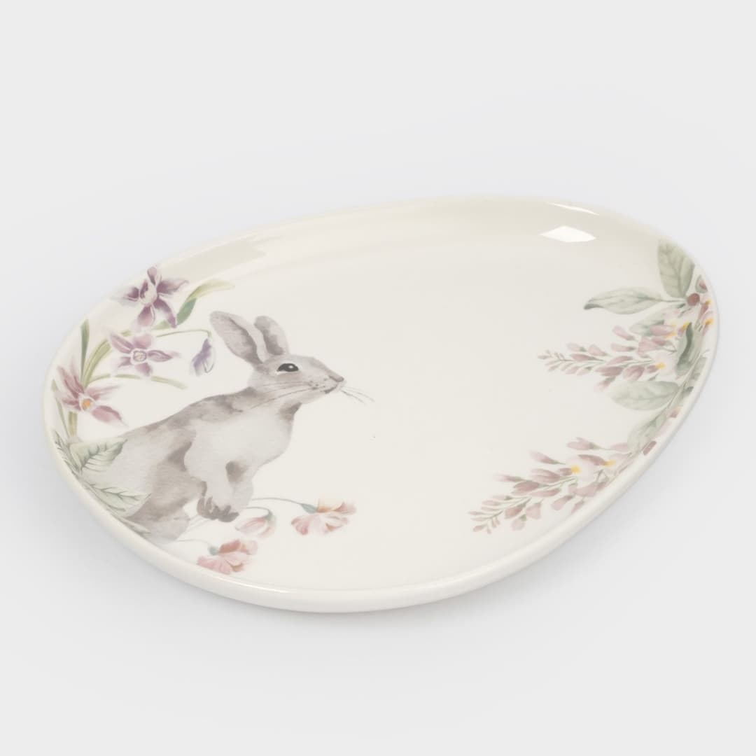 Блюдо сервировочное Anna Lafarg Flower Rabbit | Фото 2