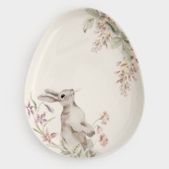 Блюдо сервировочное Anna Lafarg Flower Rabbit