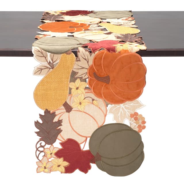 Дорожка настольная Anna Lafarg Bright pumpkin, 40х160 см
