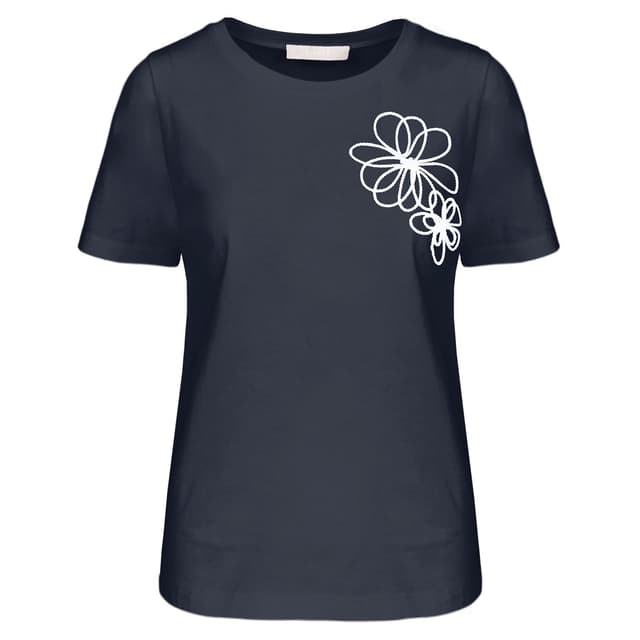 Женская футболка с вышивкой BIANCA