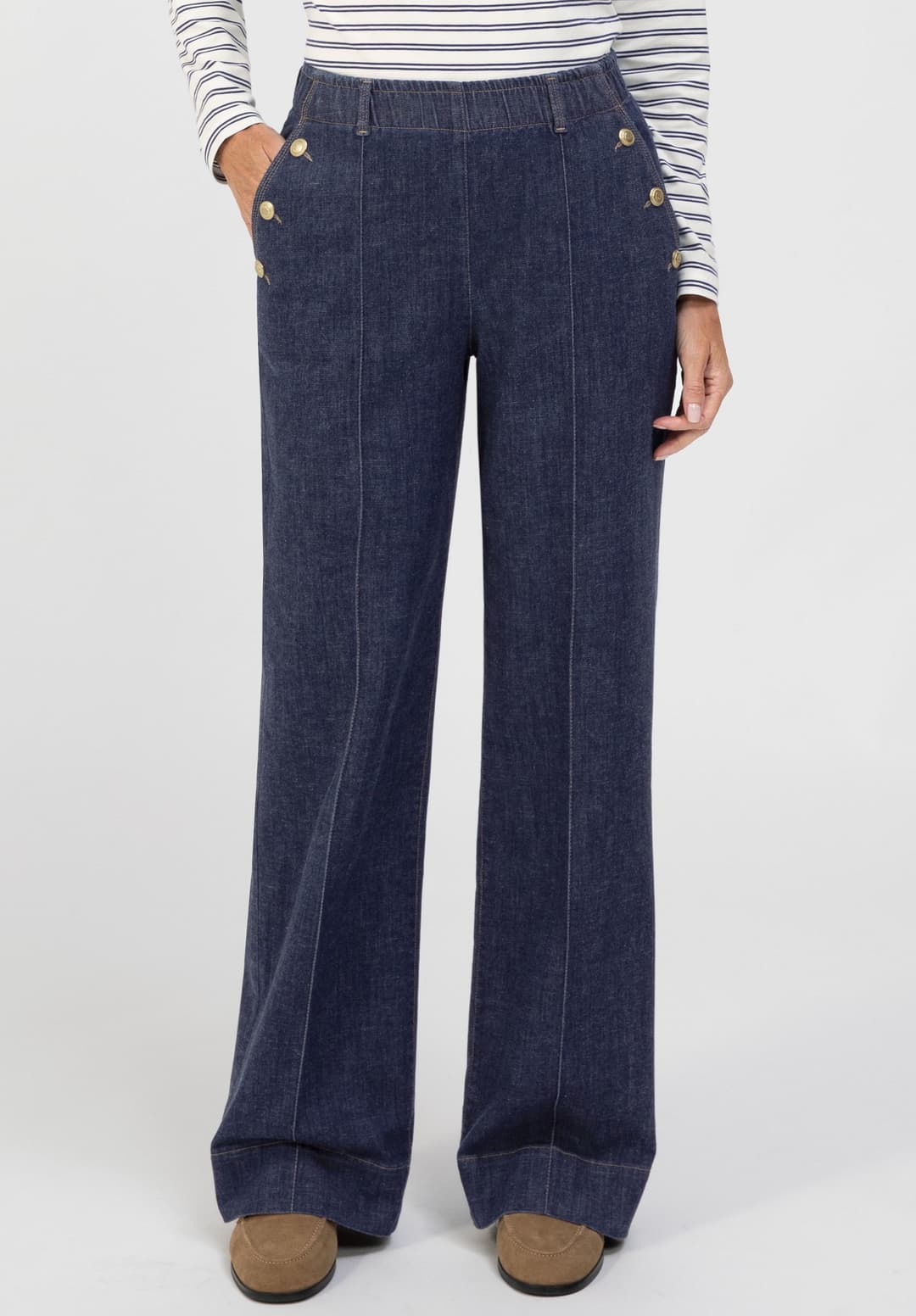 Женские широкие джинсы BIANCA | Фото 3