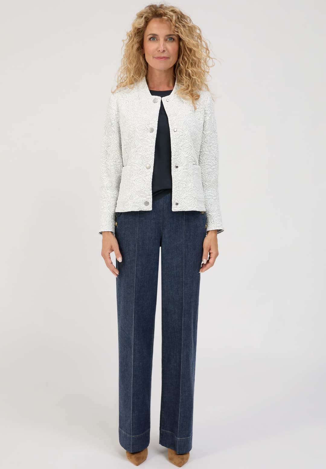 Женские широкие джинсы BIANCA | Фото 7