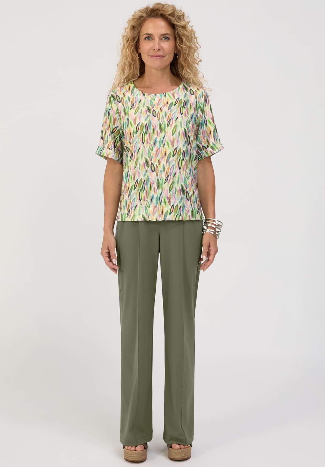 Женская блуза с принтом BIANCA | Фото 6