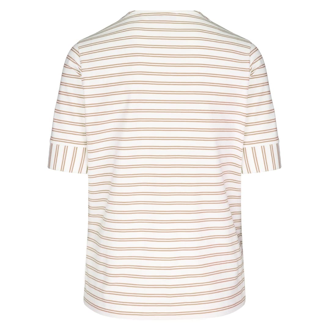 Женская футболка в полоску BIANCA | Фото 2