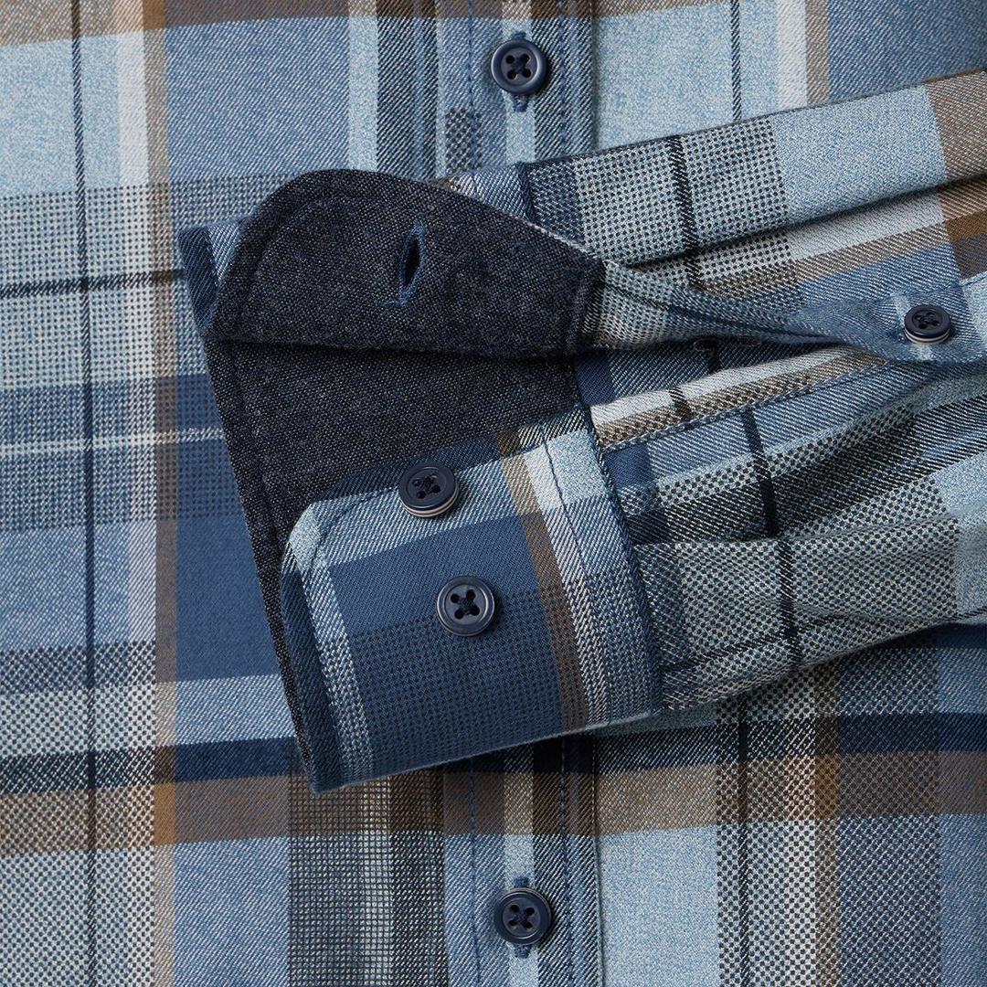 Мужская фланелевая рубашка Casa Moda | Фото 4