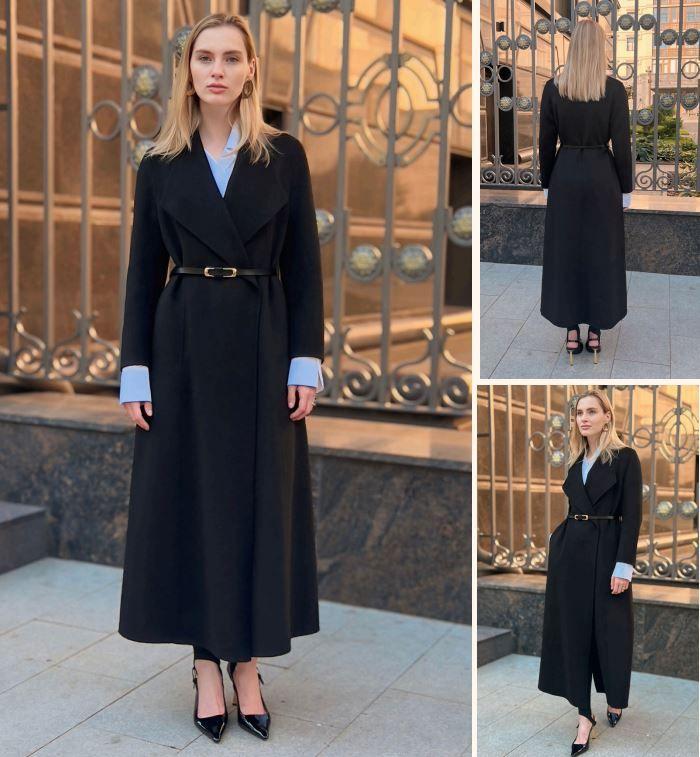 Женское кашемировое пальто Dolche Moda | Фото 2