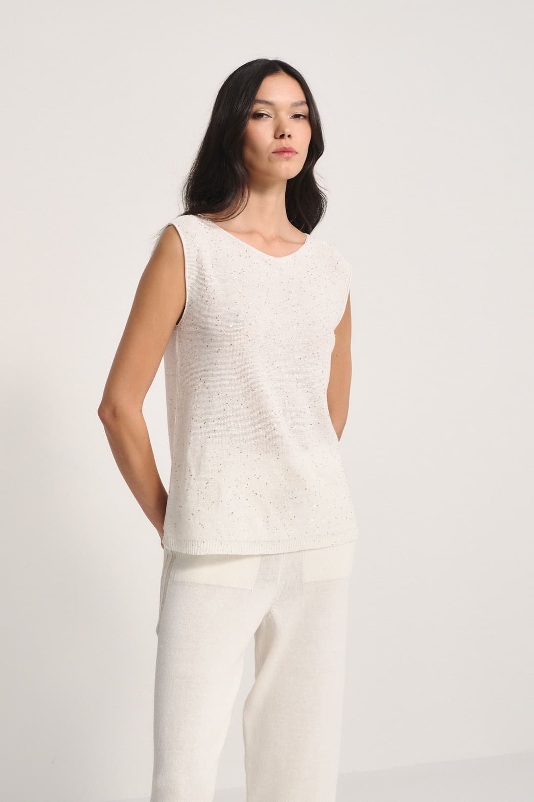 Женский топ с пайетками Panicale | Фото 2