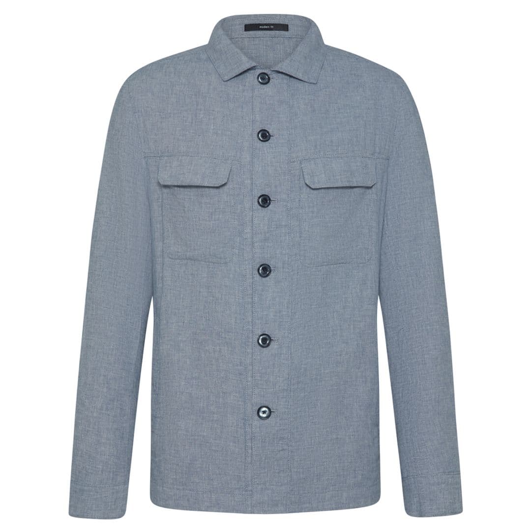 Мужской овершот из хлопка и льна Digel | Фото 1