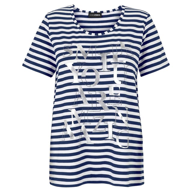 Женская футболка в полоску Doris Streich 