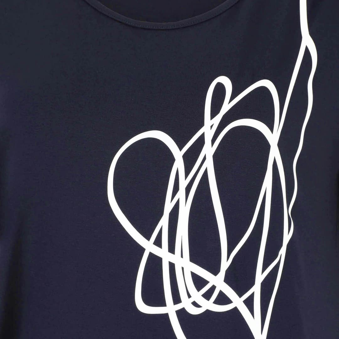 Женская футболка из вискозы Doris Streich  | Фото 3