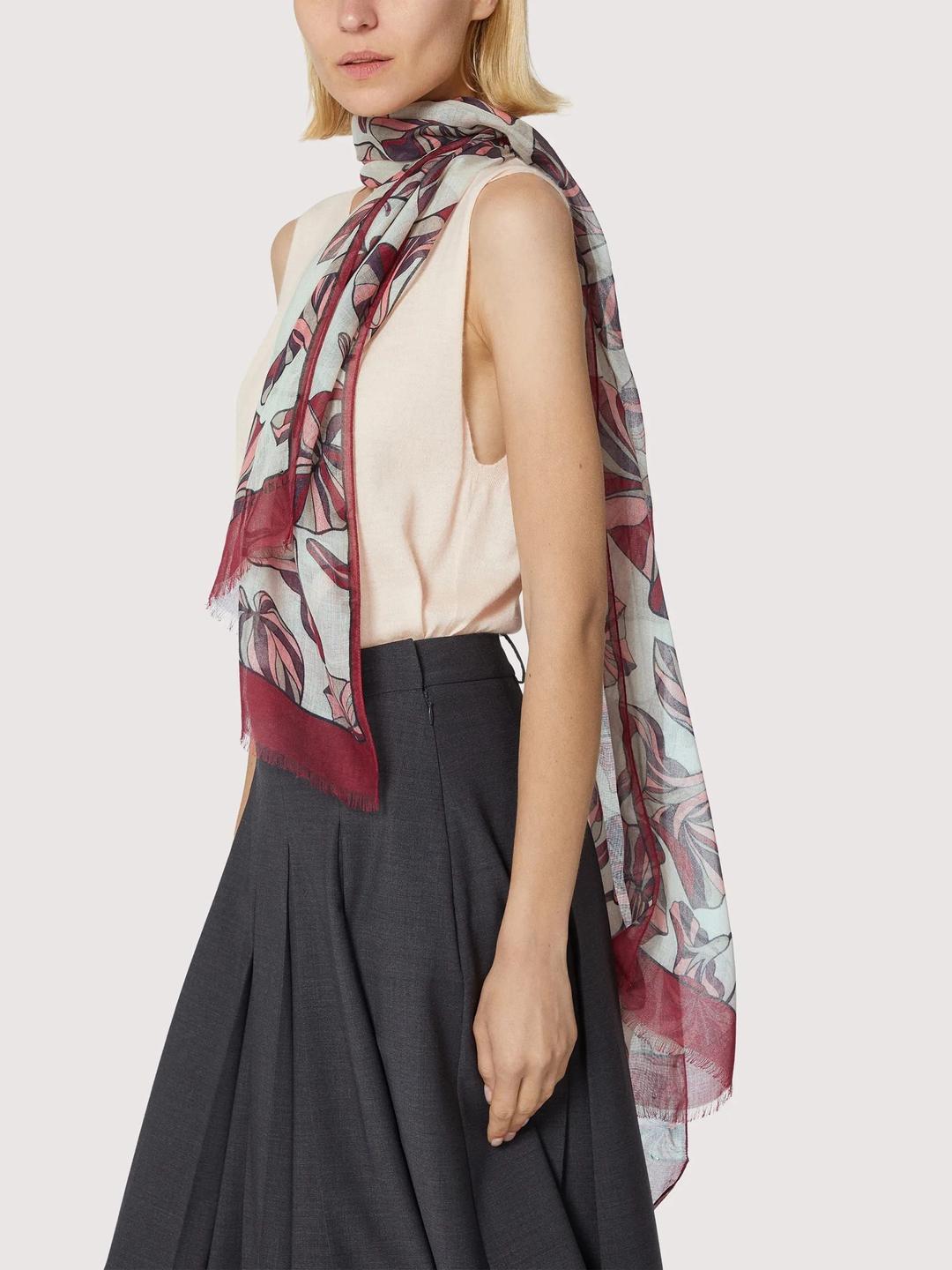 Женский шарф Coccinelle Multiflower | Фото 3