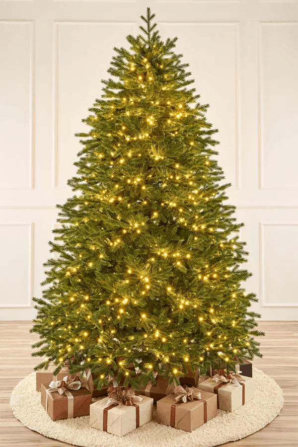 Ель с лампочками Ливадийская Max Christmas, 2.4 м