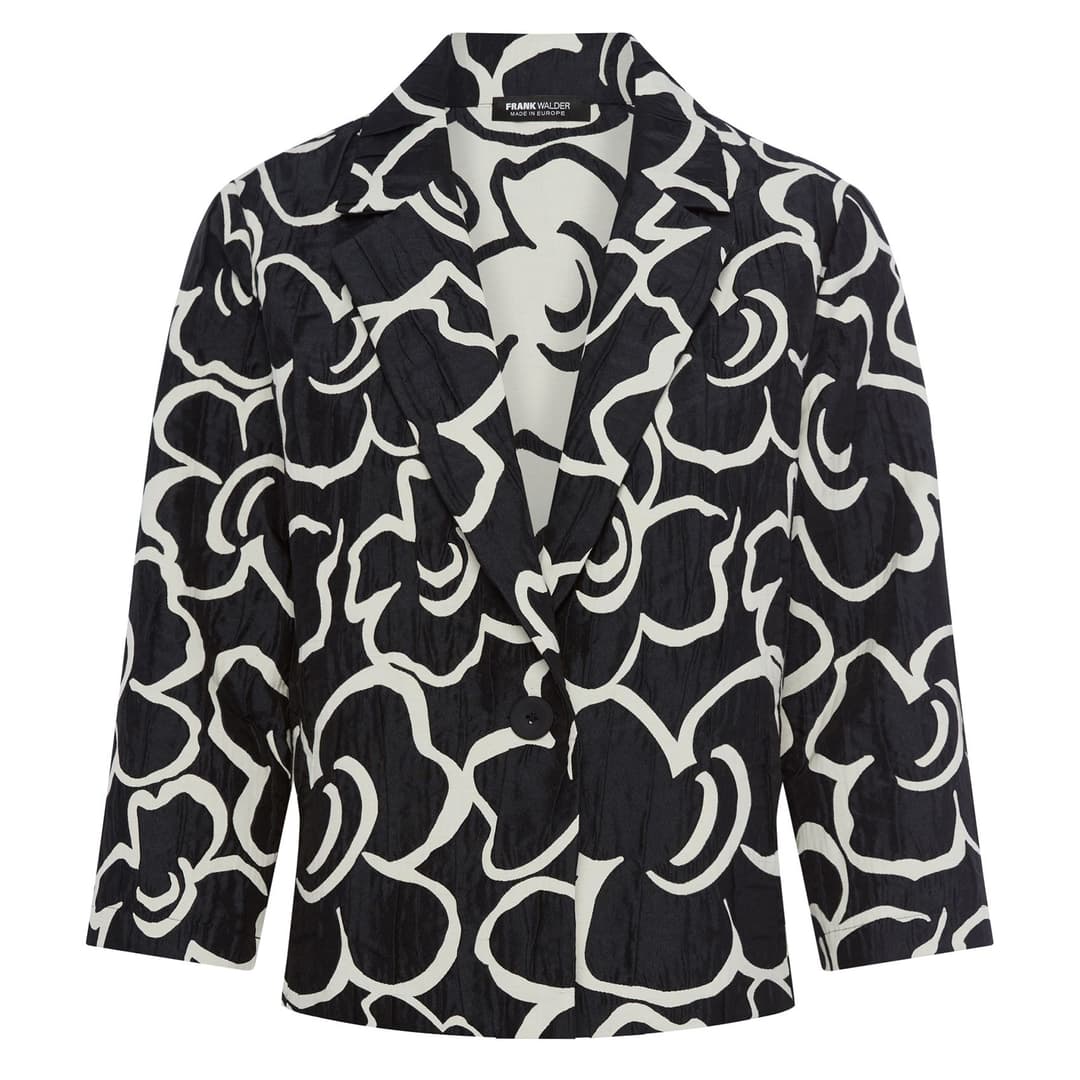 Женский жакет с принтом Frank Walder | Фото 1