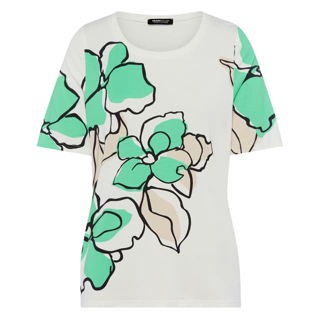 Женская футболка из хлопка с модалом Frank Walder