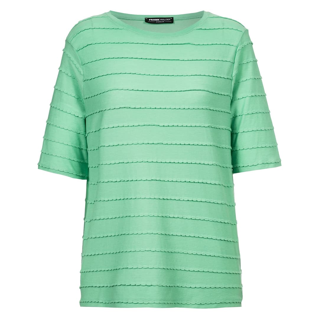 Женская футболка из хлопка с модалом Frank Walder | Фото 1