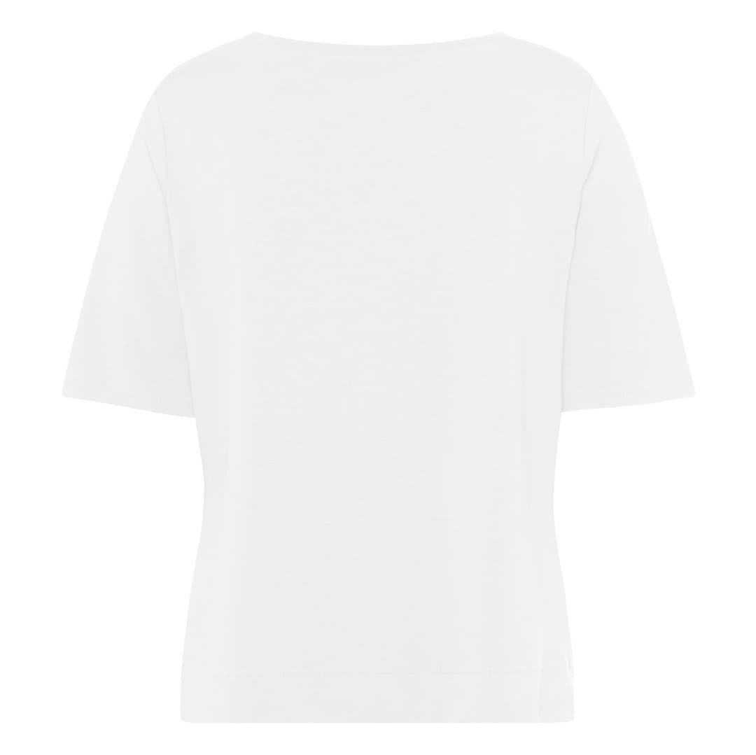 Женская футболка из хлопка с модалом Frank Walder | Фото 2